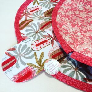 Handmade drawstring bag